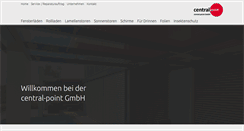 Desktop Screenshot of central-point.ch